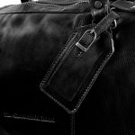 Δερμάτινο Σακβουαγιάζ Chesterfield William C20.000400 Μαύρο 53cm – 43L Premium Wax Pull-Up Δέρμα