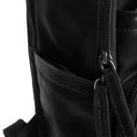Δερμάτινο Σακίδιο Πλάτης Chesterfield Austin C58.018400 Μαύρο – Θήκη Laptop 14