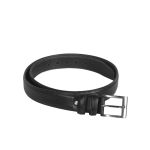 Δερμάτινη Ανδρική Ζώνη Chesterfield Elliot C60.005400 Μαύρο 3.5cm – Υψηλής Ποιότητας Elegant Buﬀalo Δέρμα