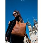 Γυναικείο Δερμάτινο Σακίδιο Πλάτης Chesterfield Saar C58.026131 Κονιάκ – Premium, Κομψό Στυλ για Πόλη & Γραφείο