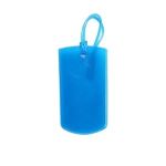 Ετικέτα Βαλίτσας TRAVEL BLUE 016 Μπλε από Σιλικόνη Αδιάβροχη & Ανθεκτική για Αεροπορικές Μετακινήσεις