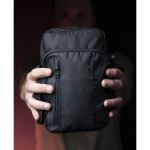 Ανδρικό Τσαντάκι Ώμου Pentagon Kleos Messenger K16096-31-STL Μαύρο | Αδιάβροχο με Θήκη Smartphone