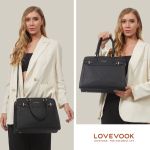 Γυναικεία Τσάντα Χιαστί & Χειρός Lovevook WB2166 Μαύρο | Έξυπνη Οργάνωση 4-σε-1 | 4 Τρόποι Μεταφοράς