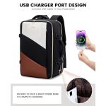 Σακίδιο Καμπίνας LOVEVOOK UB2194 Black/Beige 40L Carry-on για Laptop 17.3”