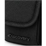 Μικρό Ανδρικό Τσαντάκι Ώμου Discovery Channel D00913.06 Μαύρο | Αδιάβροχο RPET & 2 Κύριες Θέσεις