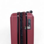 Μεσαία Σκληρή Βαλίτσα RAIN RB80152 Μπορντό 65εκ 70L |Άθραυστο Πολυπροπυλένιο | Check-in 23 Κιλών