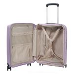 Βαλίτσα Καμπίνας 55x38x20 Verage Diamond 18106 Λιλά 46L | Premium Πολυπροπυλένιο για Ryanair & Aegean