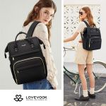 Γυναικείο Σακίδιο Laptop Lovevook WB1469 Μαύρο | 19 Θήκες & Θύρα USB | Απόλυτη Οργάνωση