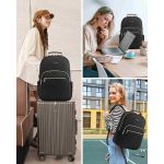 Γυναικείο Σακίδιο Casual Lovevook WB1533 Μαύρο 24L | Κομψό & Εργονομικό Backpack με Θύρα USB | Laptop & iPad