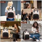 Γυναικείο Σακίδιο Laptop LOVEVOOK MB2012 Black/Beige 15.6”,23lt.