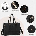 Γυναικείο Σετ Τσάντας Lovevook WB3013 Μαύρο 26L | Laptop 15.6