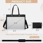 Γυναικείο Σετ Τσάντας Lovevook WB3013 Μαύρο 26L | Laptop 15.6