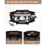 Γυναικεία Τσάντα Ώμου Laptop Lovevook WB3183 Μπεζ/Καφέ | Αδιάβροχο & Έξυπνη Οργάνωση | Θήκη Laptop & iPad