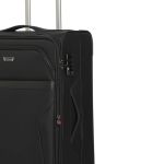 Μεσαία Βαλίτσα Υφασμάτινη Diplomat ZC998 68x42x26 Μαύρο 75L  – Ιδανική για 20 Κιλά (2.9kg) με 4 Ρόδες | με 4 Ρόδες & Ανθεκτική